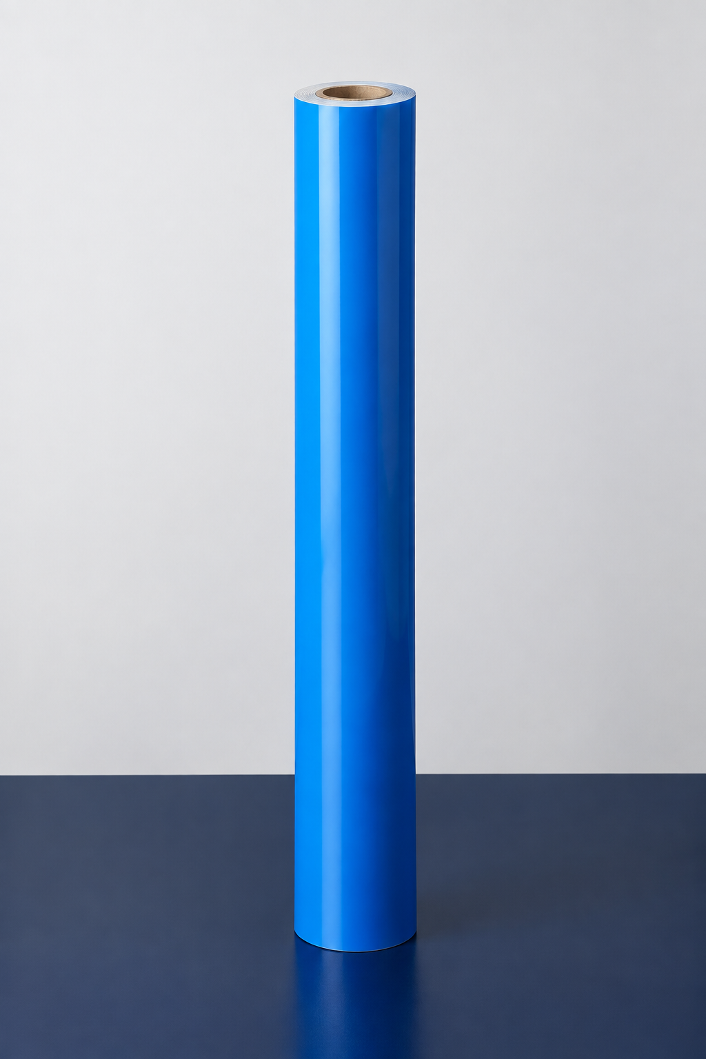 Rollo vinil pizarra magnética azul 1.20m